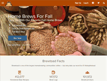 Tablet Screenshot of brewtoad.com